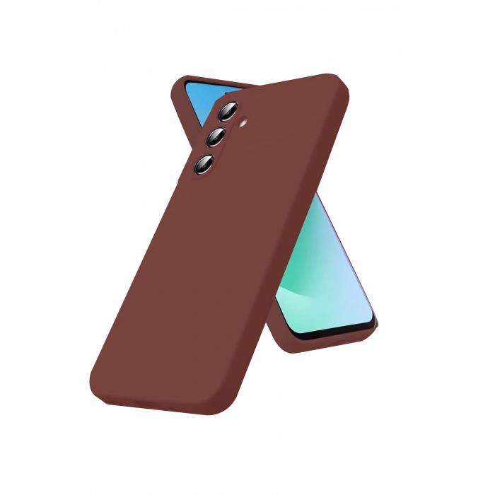 HarmonyAura Samsung Galaxy S25 FE First Silikon - Bordo