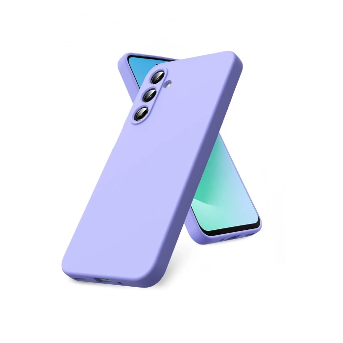 HarmonyAura Samsung Galaxy S25 FE First Silikon - Lila