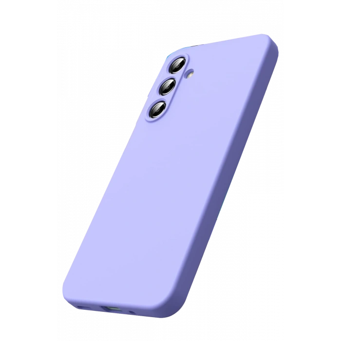HarmonyAura Samsung Galaxy S25 FE First Silikon - Lila