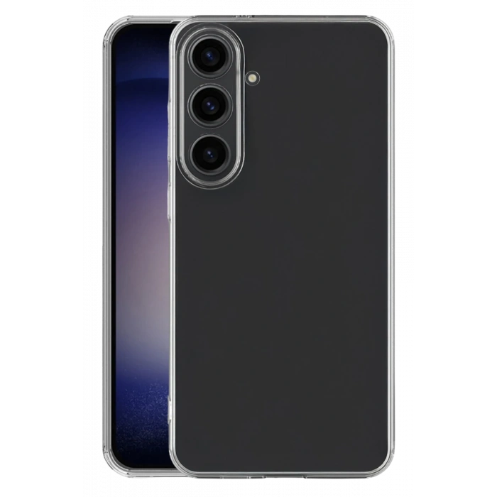 HarmonyAura Samsung Galaxy S25 FE Kılıf Lüx Şeffaf Silikon