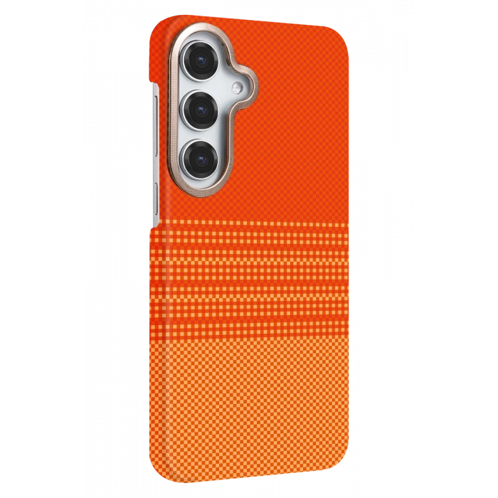 HarmonyAura Samsung Galaxy S25 FE Vega Magsafe Kapak - Sarı