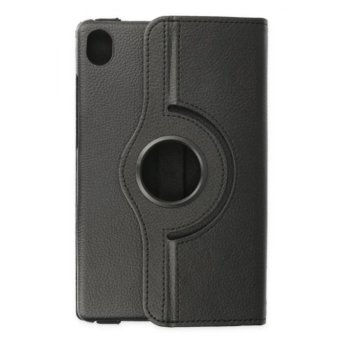 HarmonyAura  Samsung Galaxy X510 Tab S9 Fe 11 Kılıf 360 Tablet Deri Kılıf - Siyah