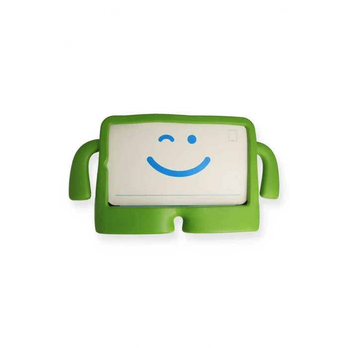 HarmonyAura Samsung Galaxy X610 Tab S9 FE Plus 12.4 Karakter Tablet Silikon - Yeşil