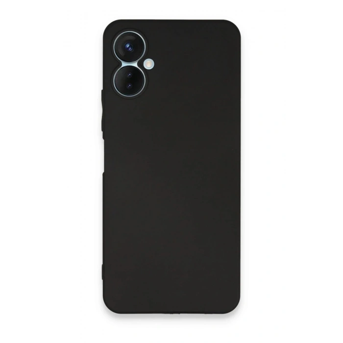 HarmonyAura  Tecno Spark 9 Pro Kılıf First Silikon - Siyah