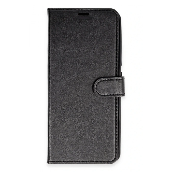 HarmonyAura  Tecno Spark Go 2024 Kılıf Trend S Plus Kapaklı Kılıf - Siyah