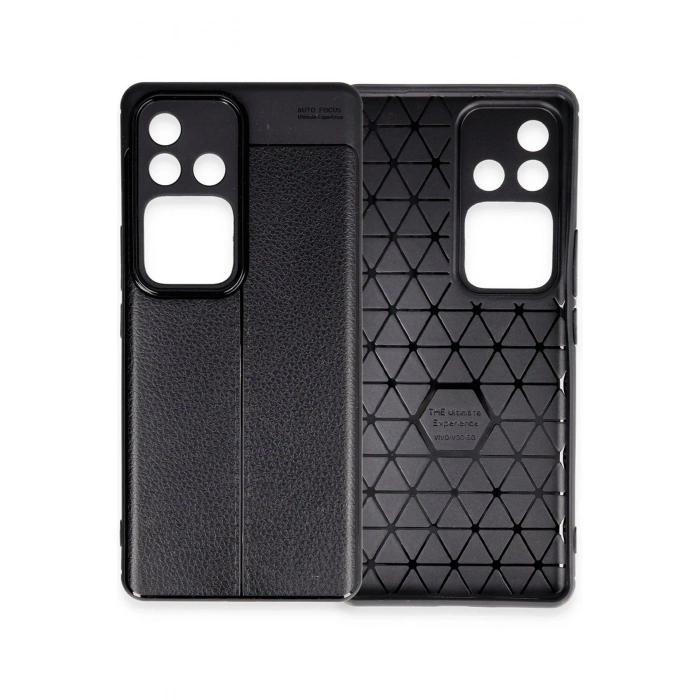 HarmonyAura  Vivo V30 5g Kılıf Auto Focus Kapak - Siyah