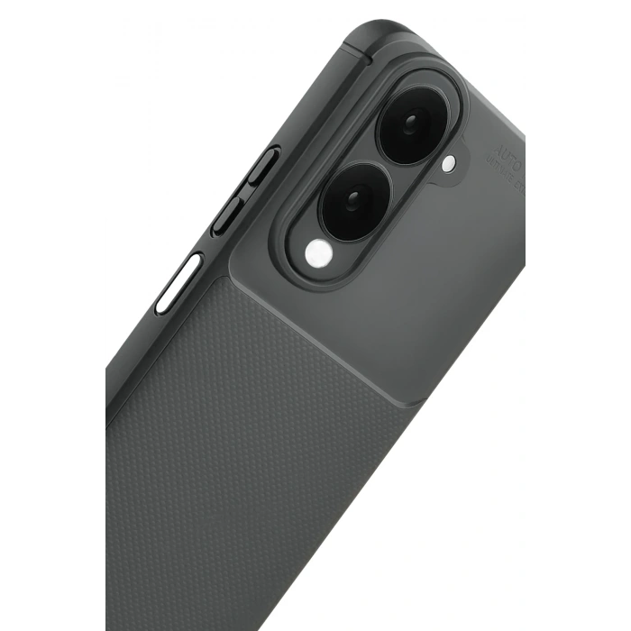 HarmonyAura Vivo Y29S Auto Focus Karbon Kapak - Gri