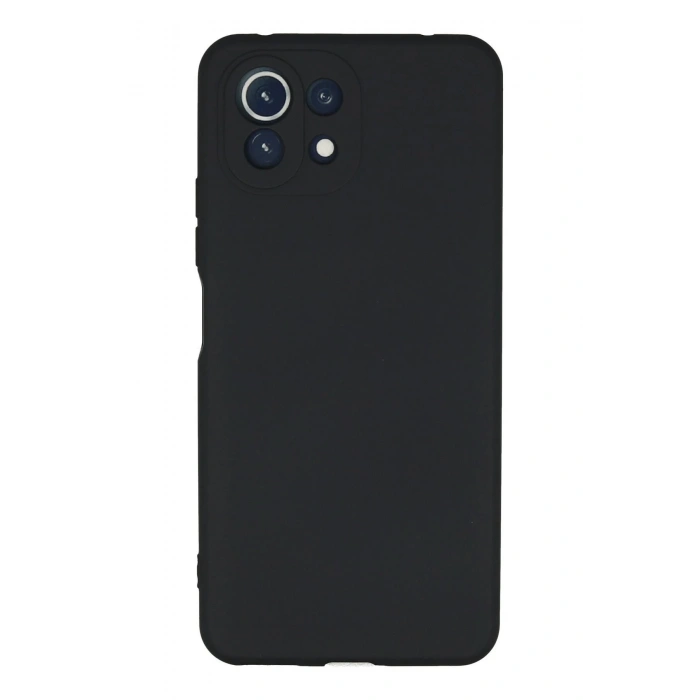 HarmonyAura  Xiaomi Mİ 11 Lite Kılıf Nano Içi Kadife Silikon - Lacivert