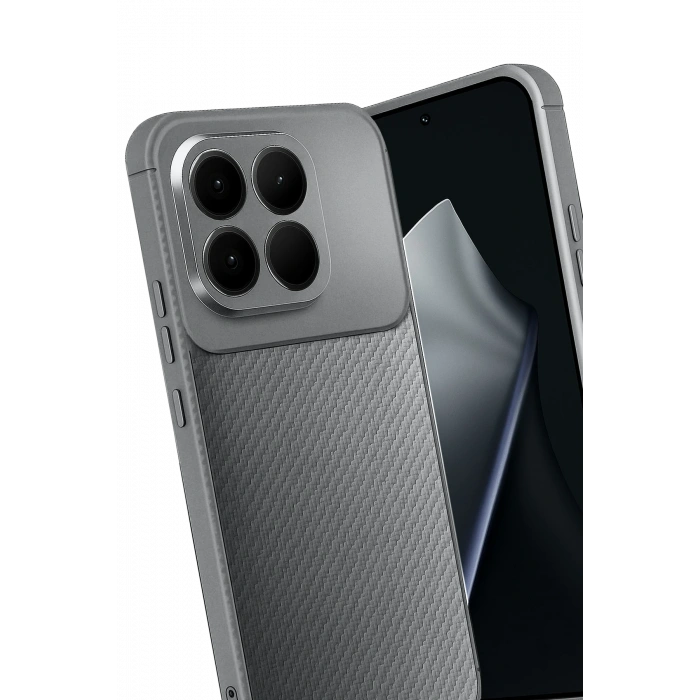 HarmonyAura Xiaomi Mi 15T Auto Focus Karbon Kapak - Gri