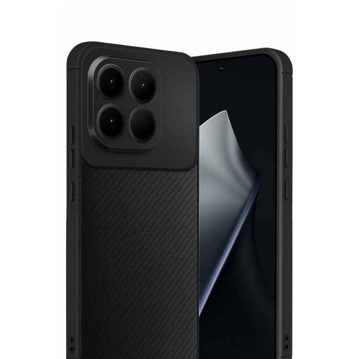 HarmonyAura Xiaomi Mi 15T Auto Focus Karbon Kapak - Siyah