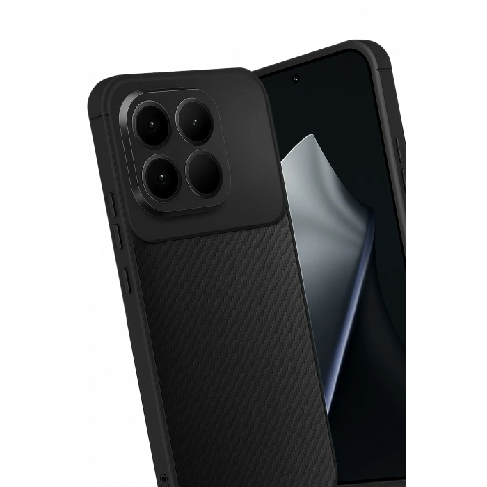 HarmonyAura Xiaomi Mi 15T Auto Focus Karbon Kapak - Siyah