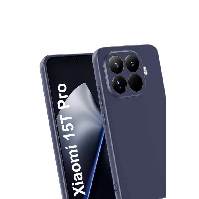 HarmonyAura Xiaomi Mi 15T Pro First Silikon - Lacivert