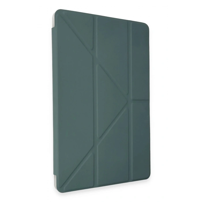HarmonyAura  Xiaomi Pad 6 Kılıf Kalemlikli Mars Tablet Kılıfı - Koyu Yeşil