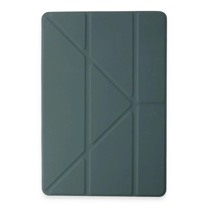 HarmonyAura  Xiaomi Pad 6 Kılıf Kalemlikli Mars Tablet Kılıfı - Koyu Yeşil