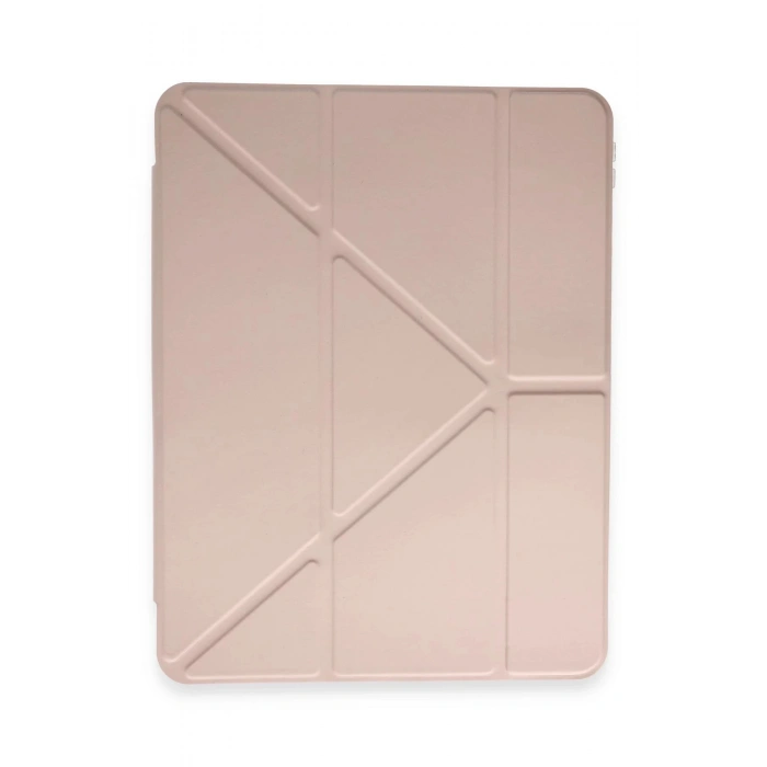 HarmonyAura  Xiaomi Pad 6 Kılıf Kalemlikli Mars Tablet Kılıfı - Rose Gold