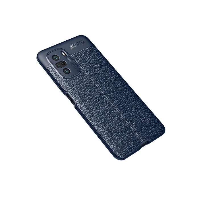 HarmonyAura  Xiaomi Poco F3 Kılıf Auto Focus Kapak - Lacivert