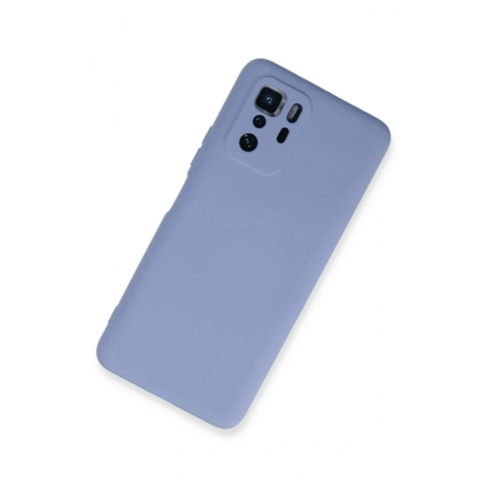 HarmonyAura  Xiaomi Poco X3 Gt Kılıf Nano Içi Kadife Silikon - Lila