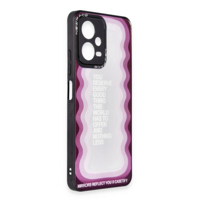 HarmonyAura  Xiaomi Poco X5 Pro 5g Kılıf Mirror Desenli Kapak - Mirror - 5