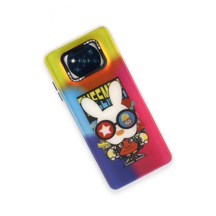 HarmonyAura  Xiaomi Pocophone X3 Kılıf Estoril Desenli Kapak - Estoril - 10