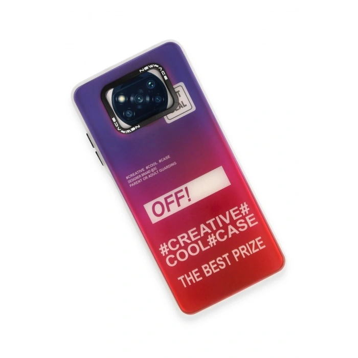 HarmonyAura  Xiaomi Pocophone X3 Kılıf Estoril Desenli Kapak - Estoril - 9