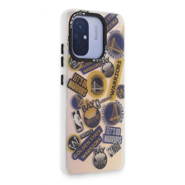 HarmonyAura  Xiaomi Redmi 12c Kılıf Estoril Desenli Kapak - Estoril - 13