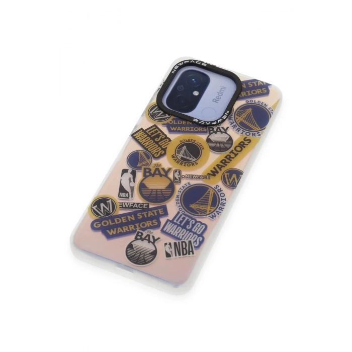 HarmonyAura  Xiaomi Redmi 12c Kılıf Estoril Desenli Kapak - Estoril - 13