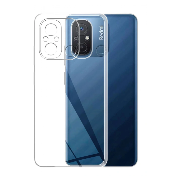 HarmonyAura  Xiaomi Redmi 12c Kılıf Lüx Şeffaf Silikon