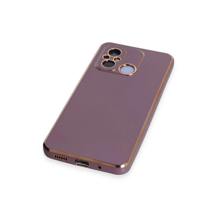HarmonyAura  Xiaomi Redmi 12c Kılıf Volet Silikon - Mor