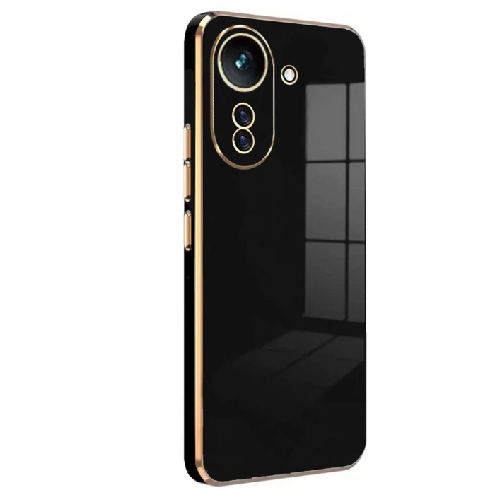 HarmonyAura  Xiaomi Redmi 13c Kılıf Volet Silikon - Siyah