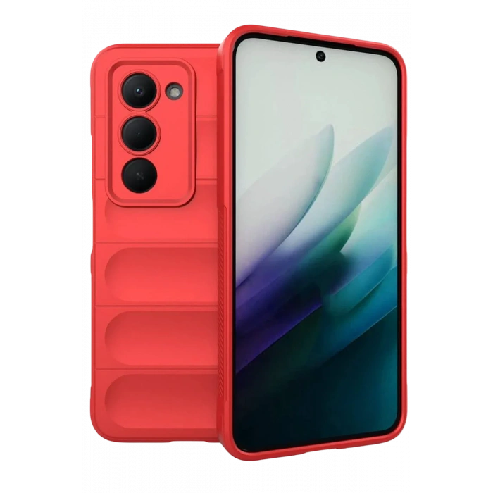 HarmonyAura Xiaomi Redmi 15 4G Optimum Silikon - Kırmızı