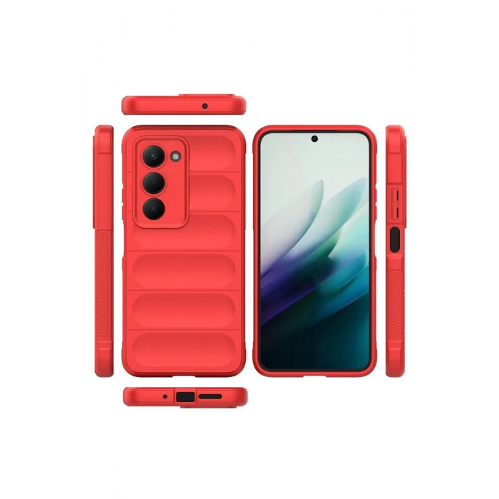 HarmonyAura Xiaomi Redmi 15 4G Optimum Silikon - Kırmızı