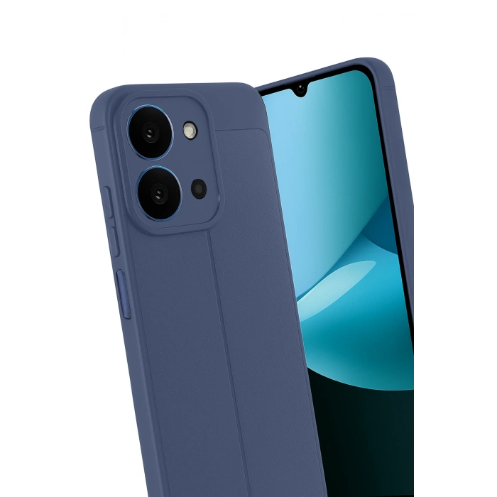 HarmonyAura Xiaomi Redmi 15C 4G Auto Focus Kapak - Lacivert