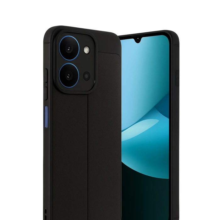 HarmonyAura Xiaomi Redmi 15C 4G Auto Focus Kapak - Siyah