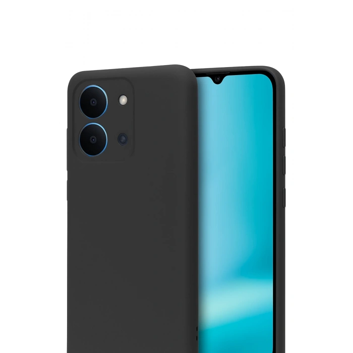 HarmonyAura Xiaomi Redmi 15C 4G First Silikon - Siyah