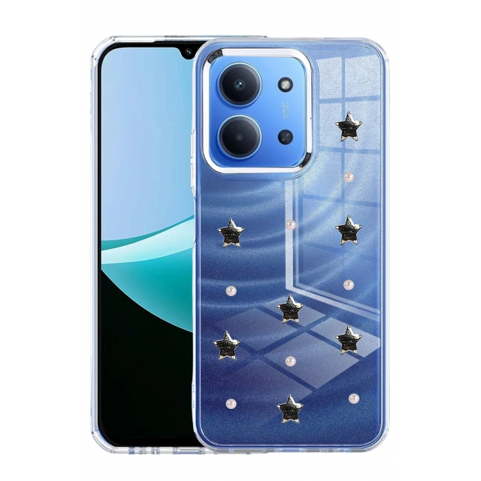 HarmonyAura Xiaomi Redmi 15C 4G Fiyonk Desenli Kapak - Desen 7