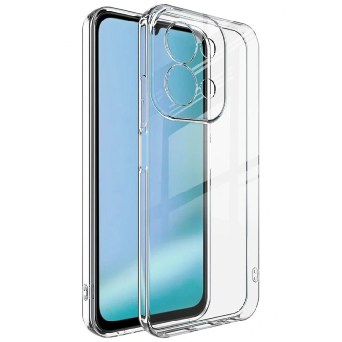 HarmonyAura Xiaomi Redmi 15C 4G Lüx Şeffaf Silikon - Şeffaf