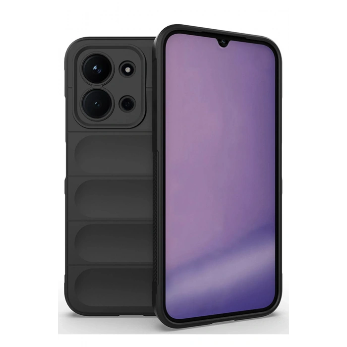 HarmonyAura Xiaomi Redmi 15C 4G Optimum Silikon - Siyah