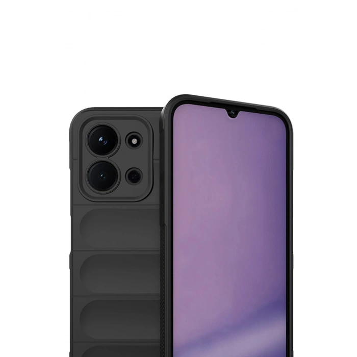 HarmonyAura Xiaomi Redmi 15C 4G Optimum Silikon - Siyah