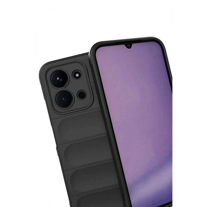 HarmonyAura Xiaomi Redmi 15C 4G Optimum Silikon - Siyah