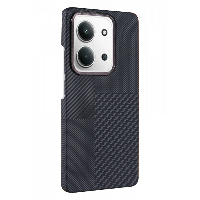 HarmonyAura Xiaomi Redmi 15C 4G Vega Magsafe Kapak - Siyah