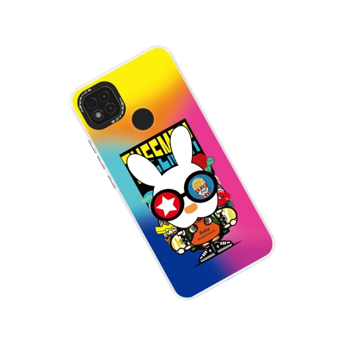 HarmonyAura  Xiaomi Redmi 9c Kılıf Estoril Desenli Kapak - Estoril - 10