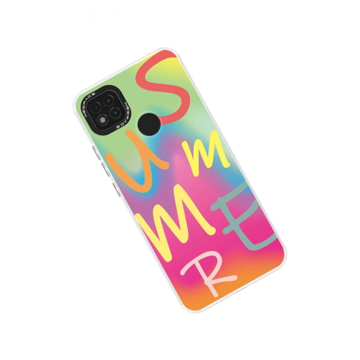 HarmonyAura  Xiaomi Redmi 9c Kılıf Estoril Desenli Kapak - Estoril - 3