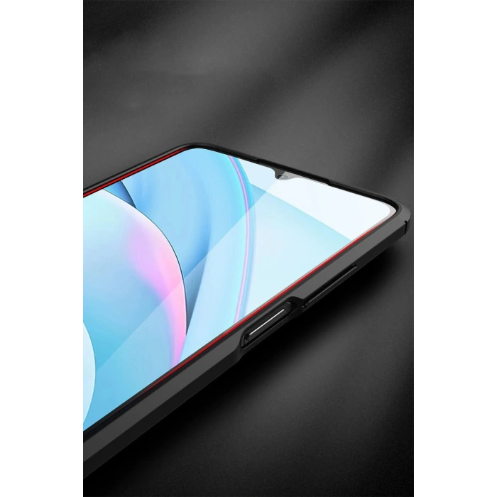 HarmonyAura  Xiaomi Redmi 9t Kılıf Auto Focus Kapak - Lacivert