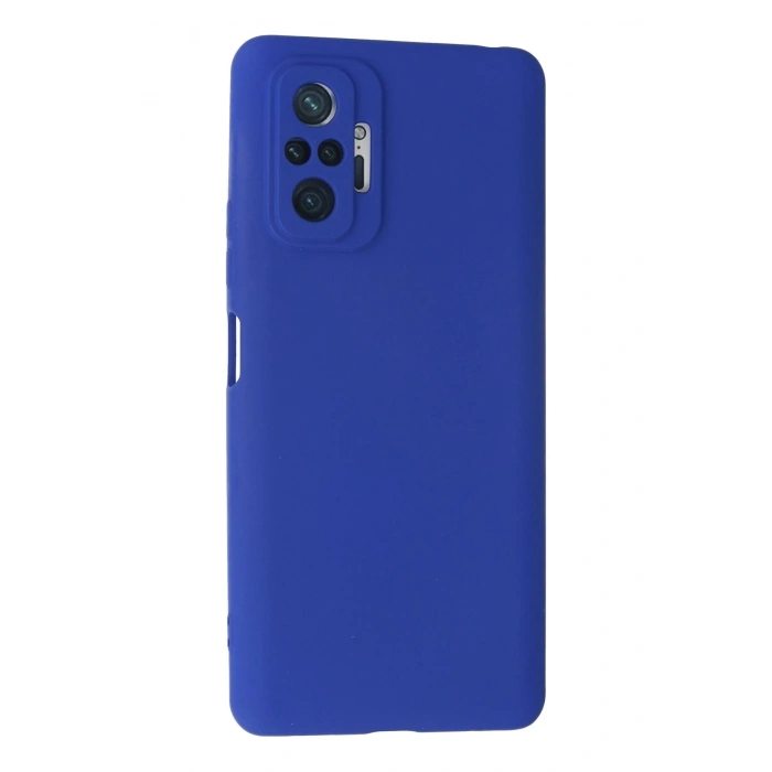 HarmonyAura  Xiaomi Redmi Note 10 Pro Kılıf First Silikon - Lacivert