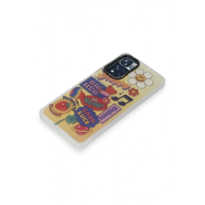 HarmonyAura  Xiaomi Redmi Note 11 Pro Kılıf Estoril Desenli Kapak - Estoril - 15