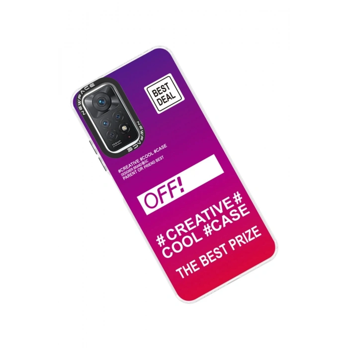 HarmonyAura  Xiaomi Redmi Note 11 Pro Kılıf Estoril Desenli Kapak - Estoril - 9