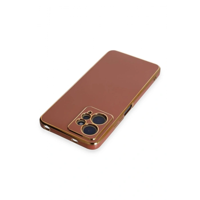 HarmonyAura  Xiaomi Redmi Note 12 4g Kılıf Volet Silikon - Kırmızı