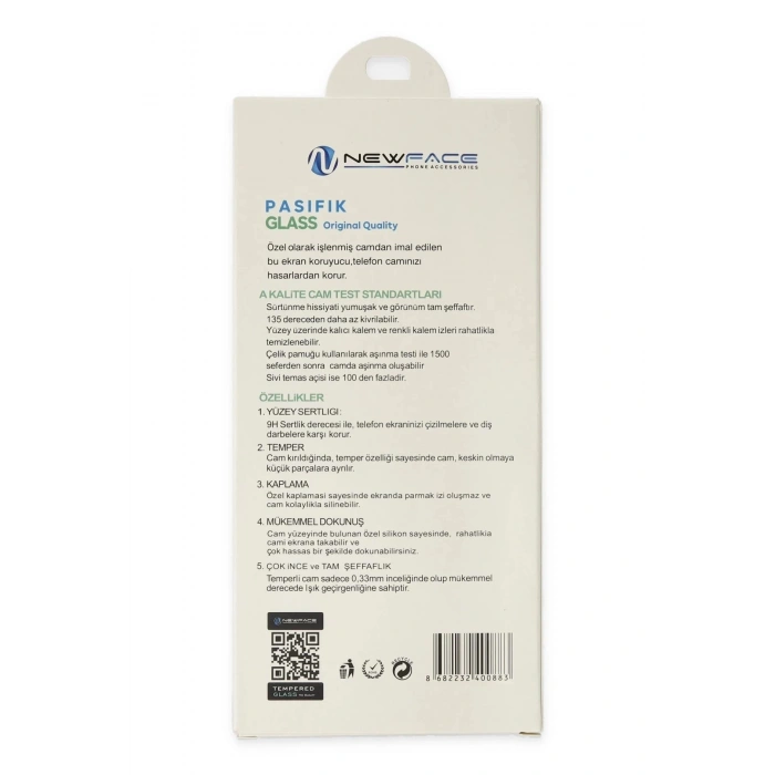 HarmonyAura  Xiaomi Redmi Note 12 5g Pasifik Cam Ekran Koruyucu