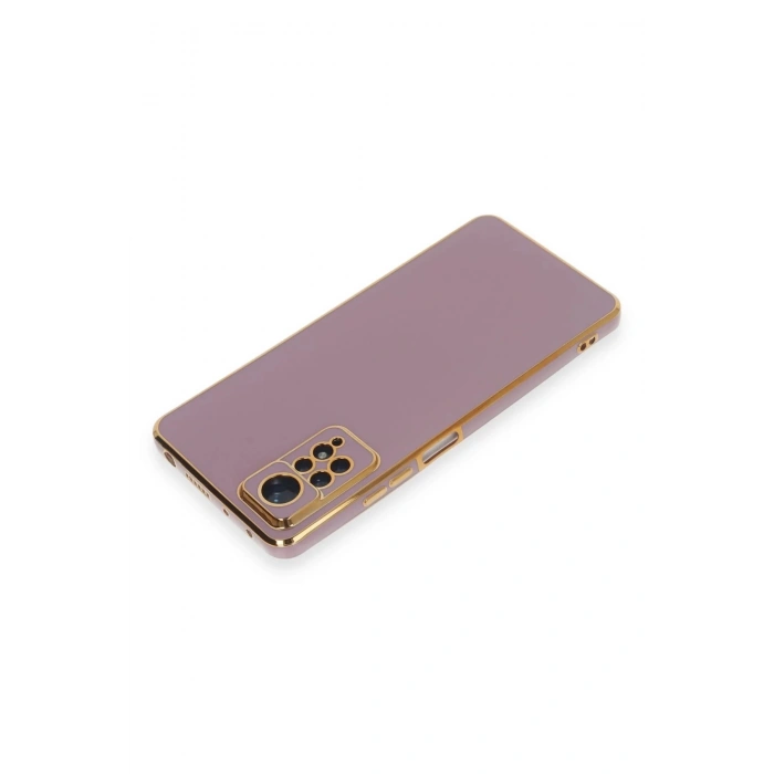 HarmonyAura  Xiaomi Redmi Note 12 Pro 4g Kılıf Volet Silikon - Mor