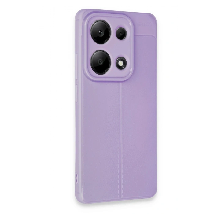 HarmonyAura  Xiaomi Redmi Note 13 Pro 4g Kılıf Auto Focus Kapak - Lila